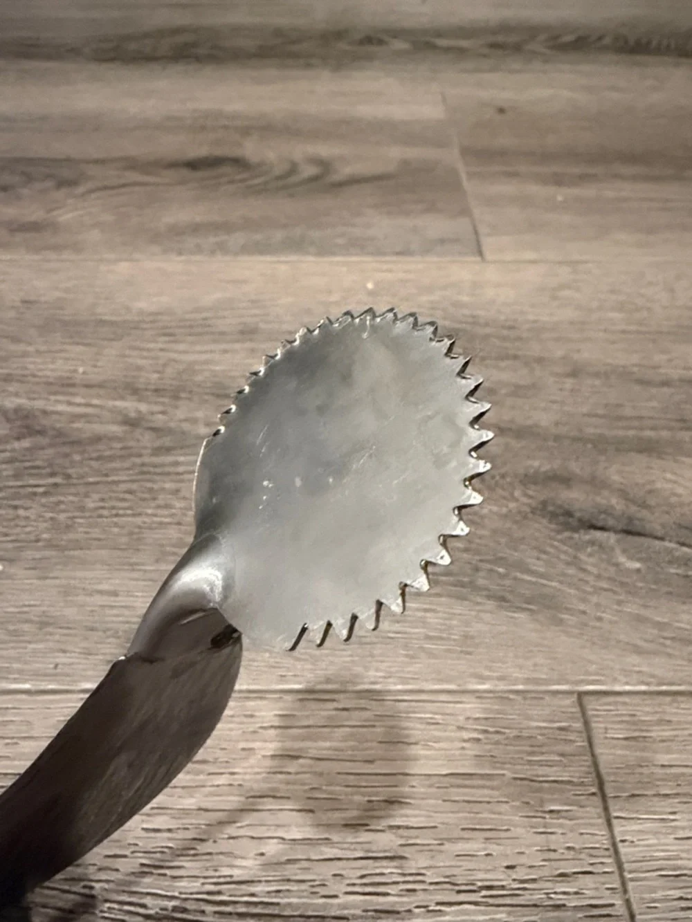 Vintage Stainless Steel cutting Tool Vili - Silver